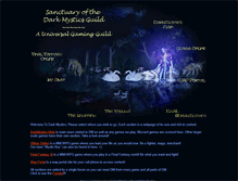 Tablet Screenshot of darkmystics.com