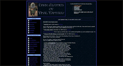 Desktop Screenshot of ffxi.darkmystics.com